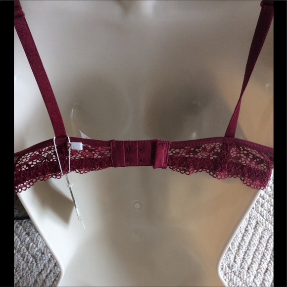 Women’s Bra maroon Redwing underwire lingerie - Picture 2 of 4
